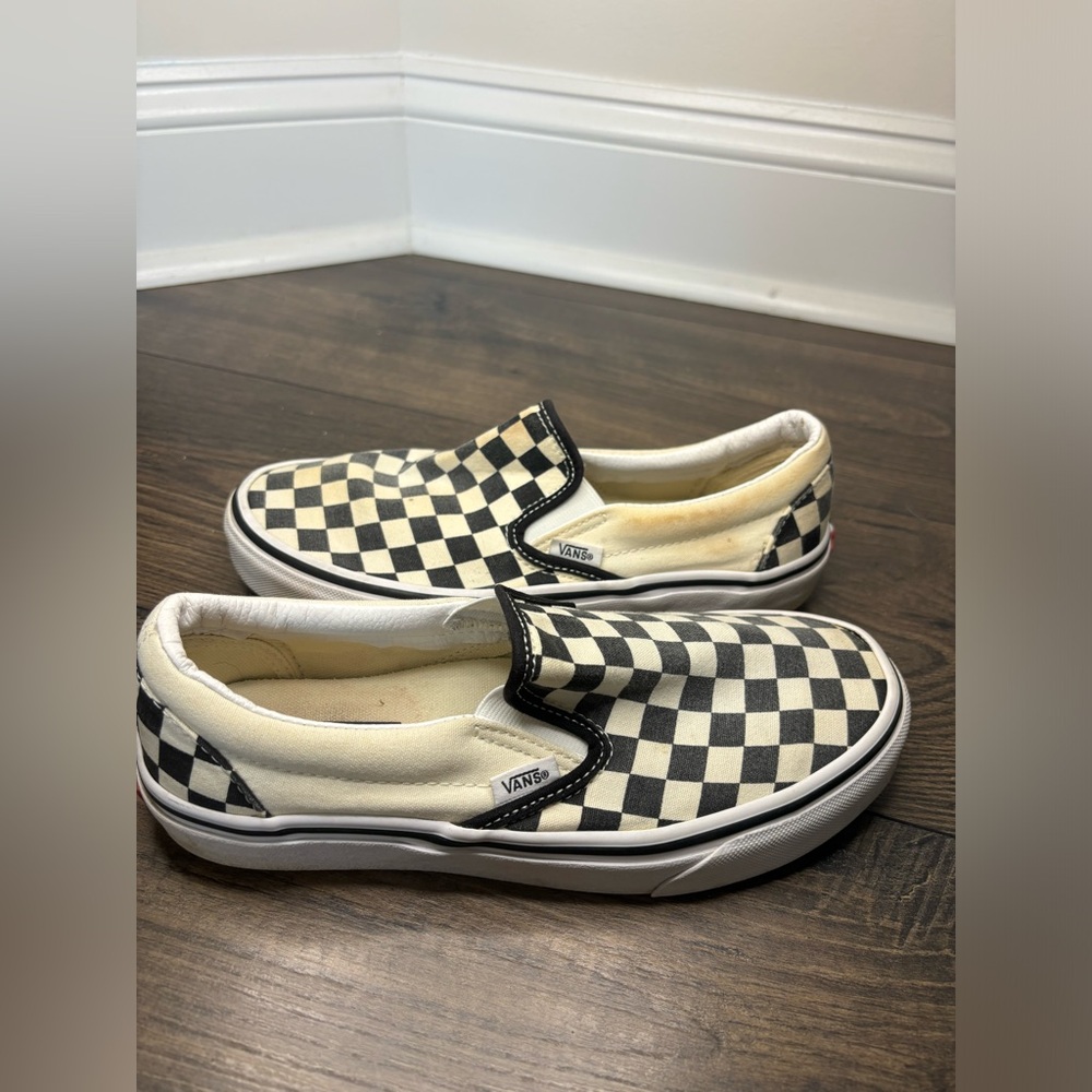Checkered Vans
